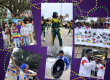 Osborne scholars and staff celebrate Mardi Gras in a festive parade